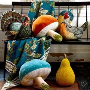 John Derian X Target Pear Beaded Pillow